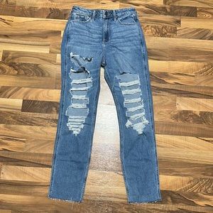 Highrise Hollister Mom Jeans